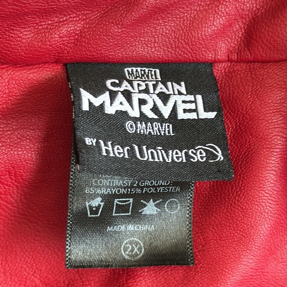 MARVEL CAPTAIN MARVEL BY HWR UNIVERSE faux leather - Picture 6 of 11